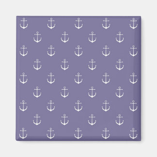 Lavender Anchors Away Magnet