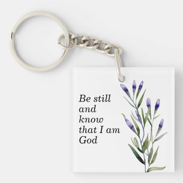 Lavender Bible Verse Christian Mariage Invité Favo (Devant)
