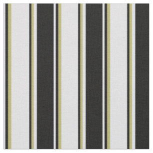 Lavender, Black und Dark Khaki farbige Linien Stoff