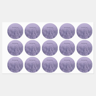 Lavender Bliss Wedding Bachelorette Etiketten