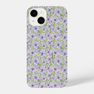 Lavender Bloom Floral iPhone 14 Hülle