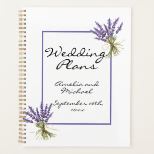 Lavender Blossom Garden Hochzeitsplaner Planer