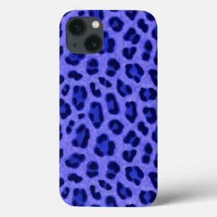 Lavender Blue Leopard Tierdruckmuster   Case-Mate iPhone Hülle