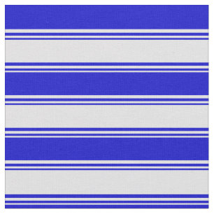Lavender & Blue Lines Stoff