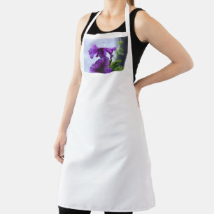 Lavender Blume Shadow Fairy Schürze