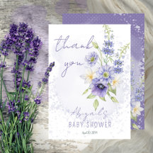 Lavender Boho Eine kleine Wildblume Babydusche
