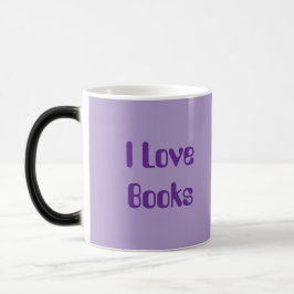 Lavender Book Lovers Morphing Mug Verwandlungstasse
