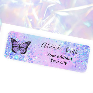 lavender butterfly