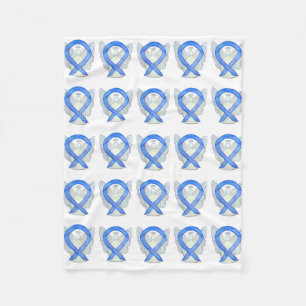 Lavender Cancer Sensibilisation Ruban Couvertures 