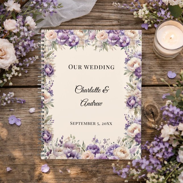 Lavender champagne floral wedding (Créateur téléchargé)