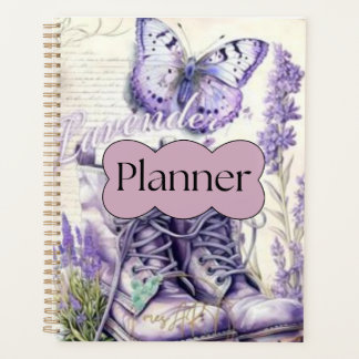 Lavender Charm Planner Planer