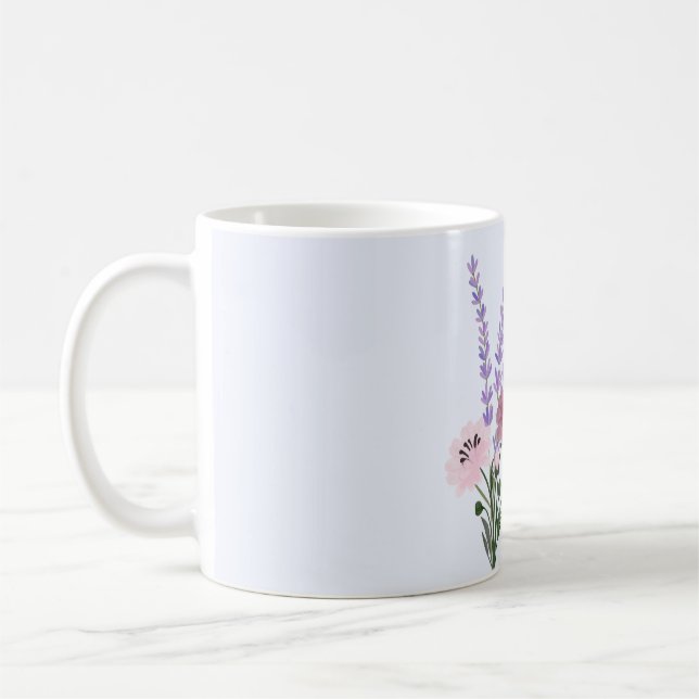 Lavender Coffee Tasse (Links)