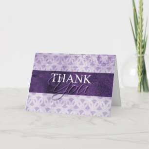 Lavender Dankeschön Karten