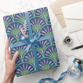 Lavender - Dark Background Geschenkpapier