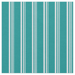 Lavender & Dark Cyan Lines Stoff