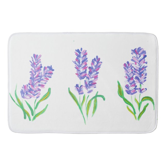 Lavender Design Bath Mat Badematte (Vorderseite)
