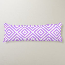 Lavender Diamond Muster Kissen
