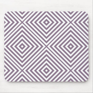 Lavender Diamond Zickzack Mousepad