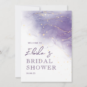 Lavender Dreams Invitation à la douche nuptiale