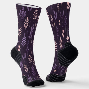 Lavender Dreams Pattern Socken