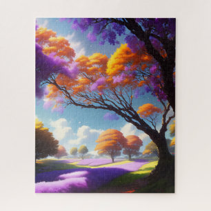 Lavender Dreams Under Jacaranda Skies,