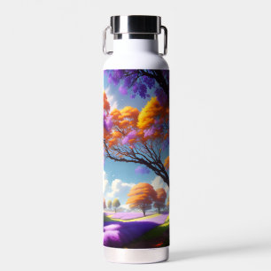 Lavender Dreams Under Jacaranda Skies, Trinkflasche