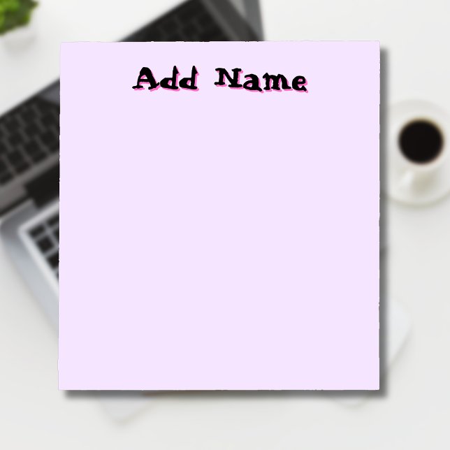 Lavender Einzigartige Geschenke für Personalisiert Notizblock (Von Creator hochgeladen)