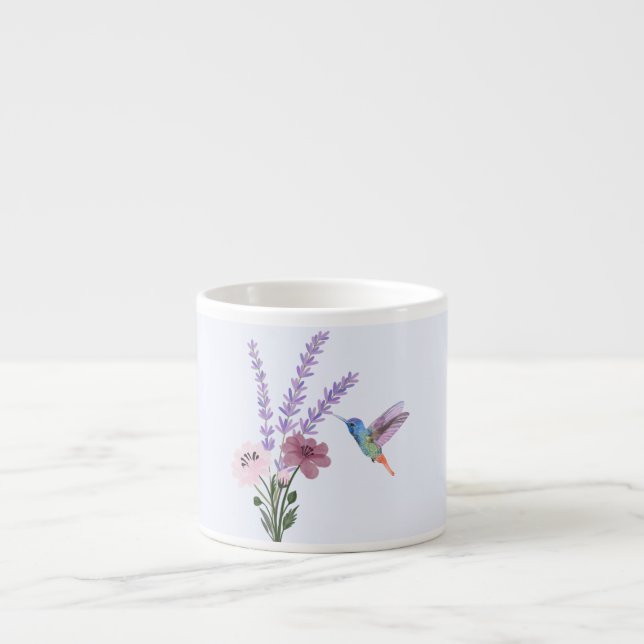 Lavender Espresso Tasse (Vorderseite)
