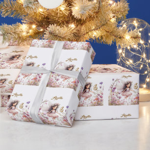 Lavender Fairy Wildblume pixday Geschenkpapier