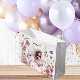 Lavender Fairy Wildblume pixday Große Geschenktüte