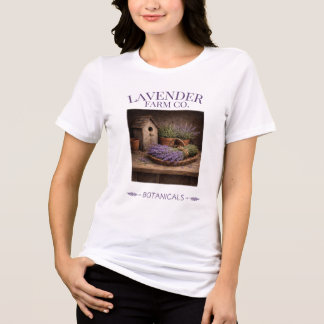 Lavender Farm Co Botanisches T-Shirt Tri-Blend Shirt