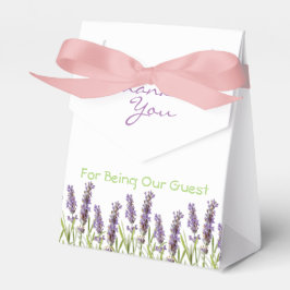 Lavender Favor Box Geschenkschachtel