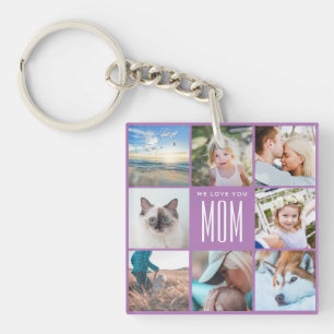 Lavender Fête des mères Maman Famille Photo Collag