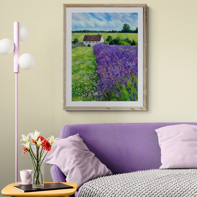 Lavender field Serentity Poster (Von Creator hochgeladen)