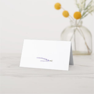 Lavender Fields Wedding Platzkarte