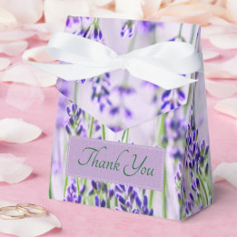 Lavender Fields Wedding Zelt Favor Box Geschenkschachtel