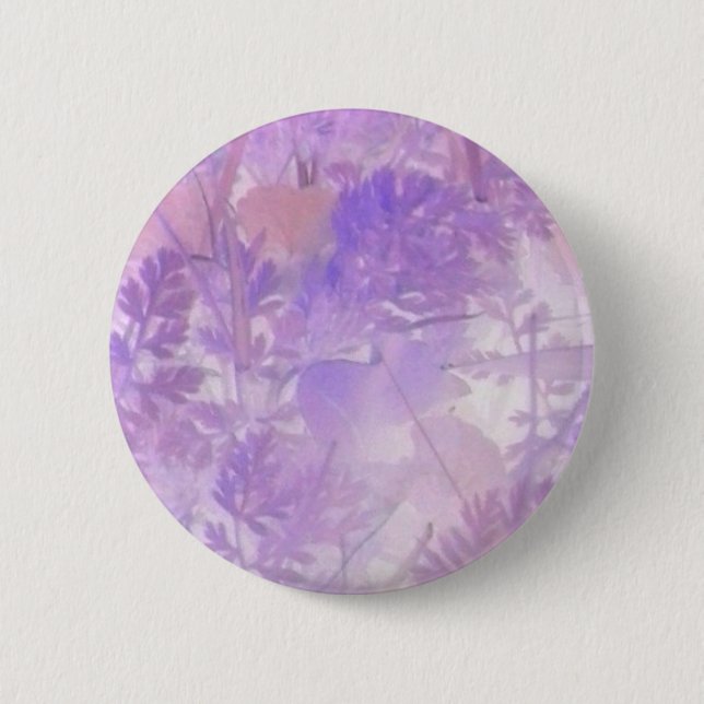 Lavender Floral Button (Vorderseite)