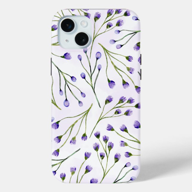 Lavender Floral iPhone / iPad Gehäuse Case-Mate iPhone Hülle (Rückseite)