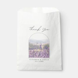 Lavender Foto Gastgeschenk Hochzeit Vielen Dank Geschenktütchen