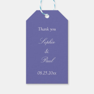 Lavender Gastgeschenk Hochzeit Vielen Dank, dass S Geschenkanhänger