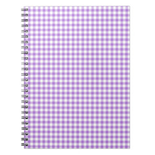 Lavender Gingham Notizblock