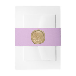 Lavender & Gold Einladungsbanderole