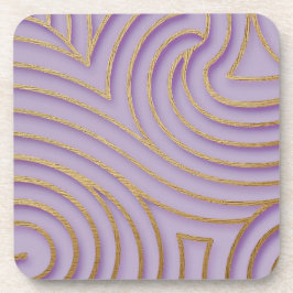 Lavender Gold Untersetzer Set