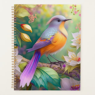 Lavender Headed Orange Breastase Fantasy Bird Planer