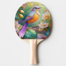 Lavender Headed Orange Breastase Fantasy Bird