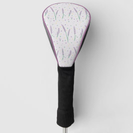 Lavender Hearts Girly Hübsch Golf Headcover