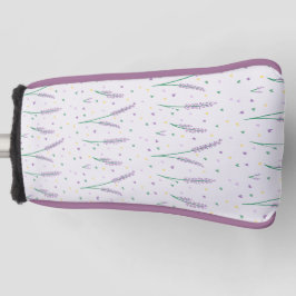 Lavender Hearts Girly Hübsch Golf Headcover