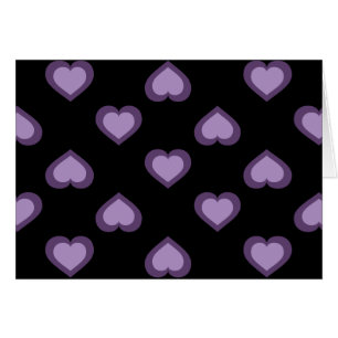 Lavender Hearts Pattern
