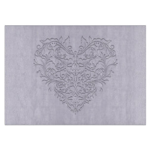 Lavender HeartyChic Schneidebrett