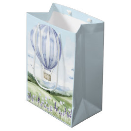 Lavender Hot Air Ballon Floral Brautparty Mittlere Geschenktüte